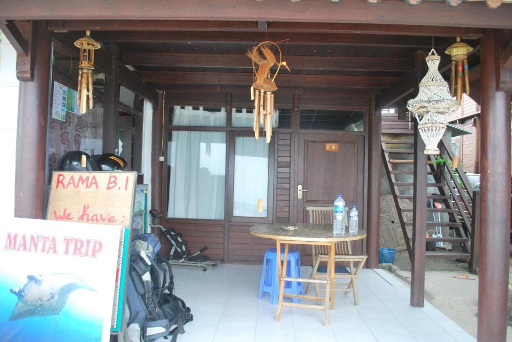 Rama Beach Inn Lembongan Rum bild